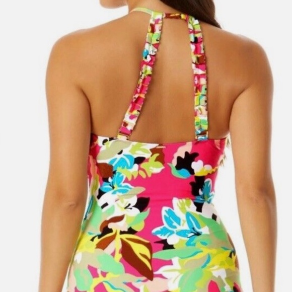 Anne Cole One Piece Womens Swimsuit Size 12 -  NEW - Picture 2 of 6